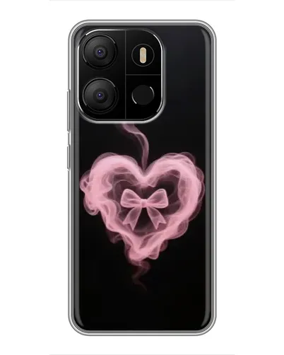 Чехол для TECNO Pop 7 с картинкой «Дымчатое сердце» Чехол для TECNO Pop 7 с картинкой «Дымчатое сердце»