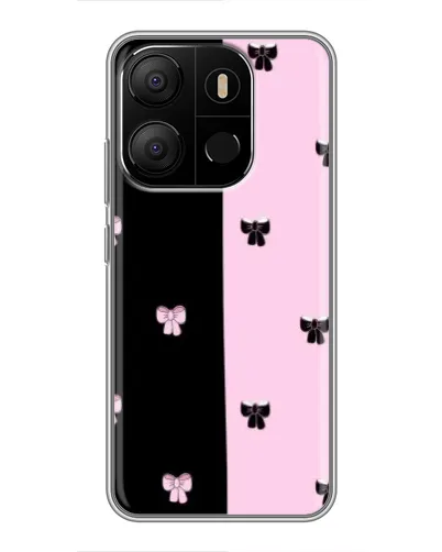 Чехол для TECNO Pop 7 с картинкой «Контрастные банты» Чехол для TECNO Pop 7 с картинкой «Контрастные банты»