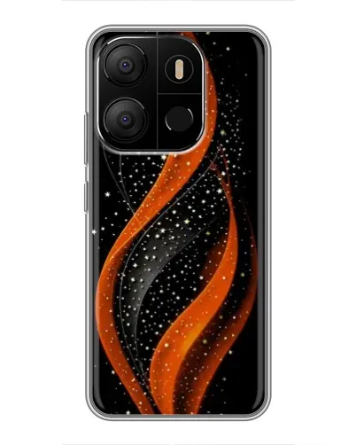 Чехол для TECNO Pop 7 с картинкой «Огненная звездная волна» Чехол для TECNO Pop 7 с картинкой «Огненная звездная волна»