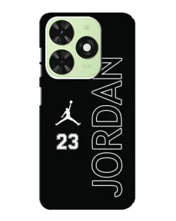 Чехол для TECNO Pop 8 с картинкой «Jordan Vertical»