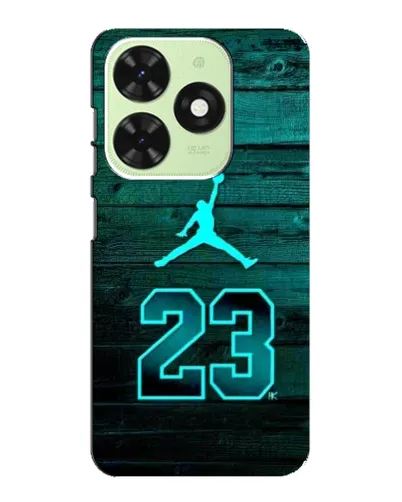 Чехол для TECNO Pop 8 с картинкой «Jordan Cyan 23» Чехол для TECNO Pop 8 с картинкой «Jordan Cyan 23»