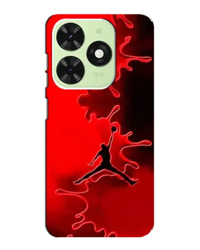 Чехол для TECNO Pop 8 с картинкой «Jordan Red Smoke» Чехол для TECNO Pop 8 с картинкой «Jordan Red Smoke»