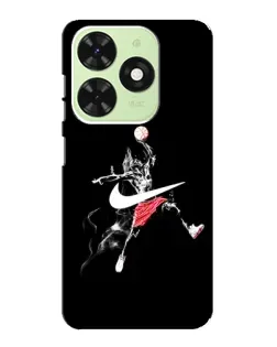 Чехол для TECNO Pop 8 с картинкой «Jordan Jumpman»