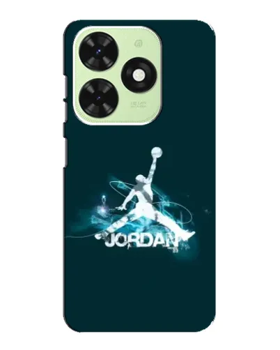 Чехол для TECNO Pop 8 с картинкой «Jordan Blue Fire» Чехол для TECNO Pop 8 с картинкой «Jordan Blue Fire»