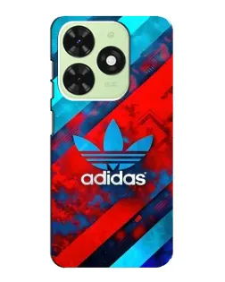 Чехол для TECNO Pop 8 с картинкой «Абстракция Adidas»