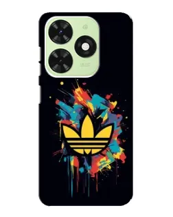 Чехол для TECNO Pop 8 с картинкой «Adidas Splash»