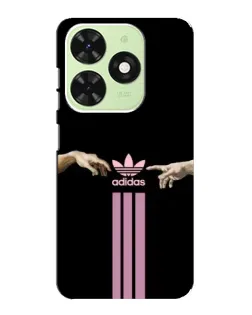 Чехол для TECNO Pop 8 с картинкой «Adidas Hands»