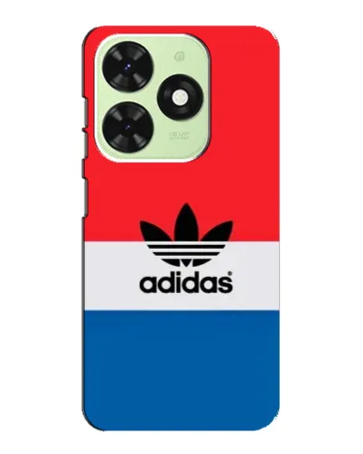 Чехол для TECNO Pop 8 с картинкой «Ретро блоки Adidas» Чехол для TECNO Pop 8 с картинкой «Ретро блоки Adidas»