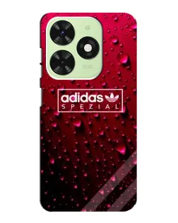 Чехол для TECNO Pop 8 с картинкой «Adidas Gold Marble»