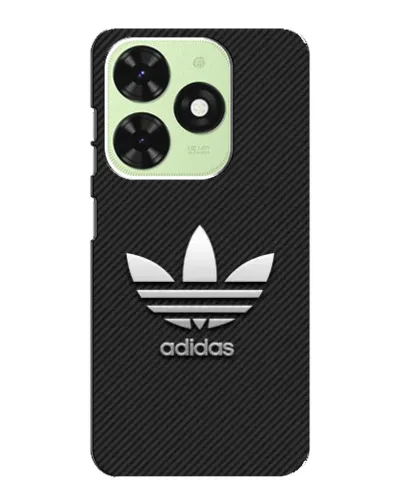 Чехол для TECNO Pop 8 с картинкой «Adidas Карбоновая текстура» Чехол для TECNO Pop 8 с картинкой «Adidas Карбоновая текстура»