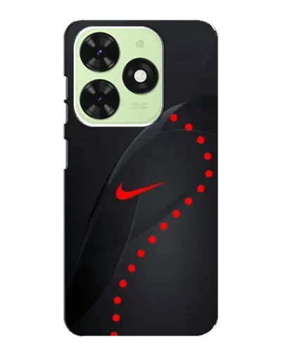 Чехол для TECNO Pop 8 с картинкой «Абстрактный дизайн Nike»