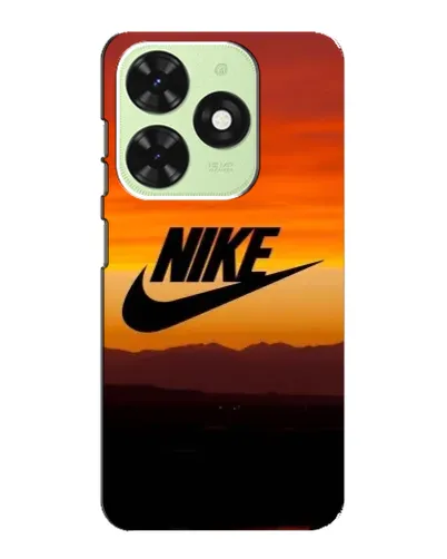 Чехол для TECNO Pop 8 с картинкой «Nike — вечерний горизонт»