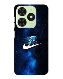 Чехол для TECNO Pop 8 с картинкой «Звездный путь Nike»