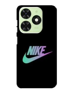 Чехол для TECNO Pop 8 с картинкой «Nike — городская ночь»