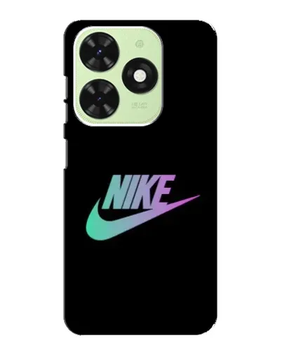 Чехол для TECNO Pop 8 с картинкой «Nike — городская ночь»