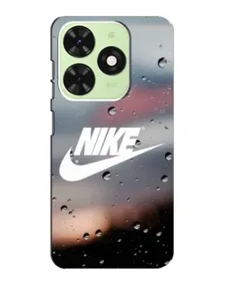 Чехол для TECNO Pop 8 с картинкой «Nike в стиле ретро»