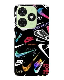 Чехол для TECNO Pop 8 с картинкой «Nike — роскошь»