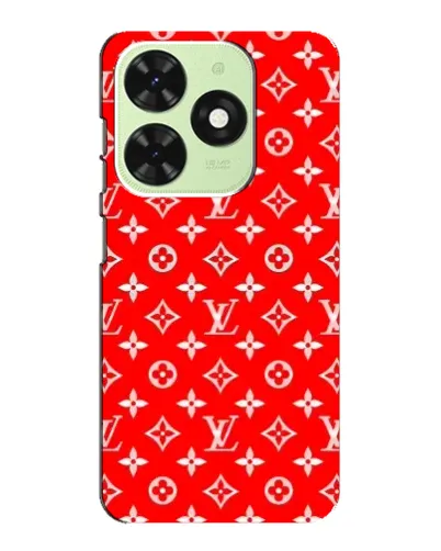 Чехол для TECNO Pop 8 с картинкой «Яркий паттерн LV»