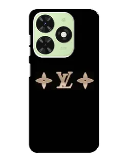 Чехол для TECNO Pop 8 с картинкой «Louis Vuitton — минимализм»