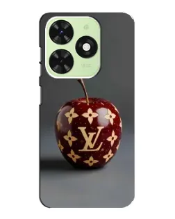 Чехол для TECNO Pop 8 с картинкой «Красное яблоко LV»