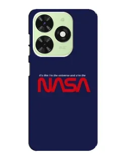 Чехол для TECNO Pop 8 с картинкой «NASA — глубокий космос»