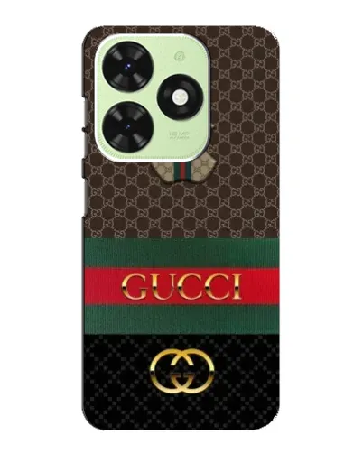 Чехол для TECNO Pop 8 с картинкой «Gucci — брендированный десерт»