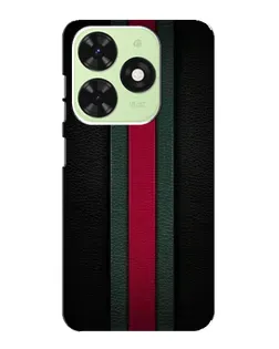 Чехол для TECNO Pop 8 с картинкой «Gucci — неоновая линия»