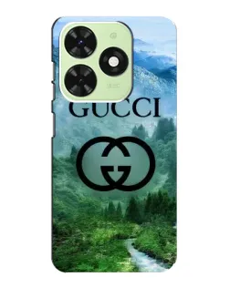 Чехол для TECNO Pop 8 с картинкой «Gucci — горный пейзаж»