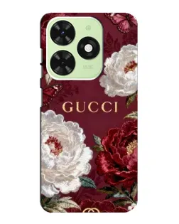 Чохол для TECNO Pop 8 з картинкою «Gucci — бордові троянди» Чохол для TECNO Pop 8 з картинкою «Gucci — бордові троянди»