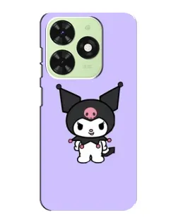 Чохол для TECNO Pop 8 з картинкою «Kuromi — ніжний фіолетовий» Чохол для TECNO Pop 8 з картинкою «Kuromi — ніжний фіолетовий»