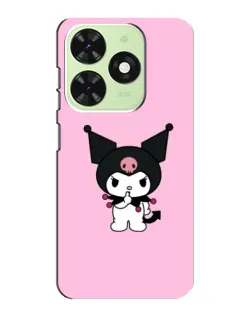 Чохол для TECNO Pop 8 з картинкою «Kuromi — рожева ніжність» Чохол для TECNO Pop 8 з картинкою «Kuromi — рожева ніжність»