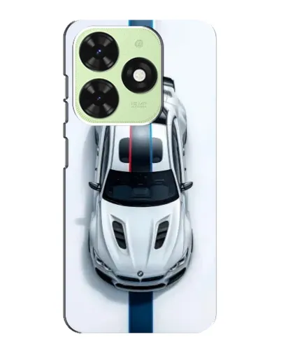 Чехол для TECNO Pop 8 с картинкой «Вид сверху — BMW M»