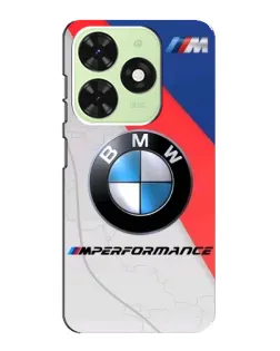 Чехол для TECNO Pop 8 с картинкой «BMW Performance стиль»