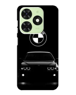 Чехол для TECNO Pop 8 с картинкой «BMW — взгляд из темноты»