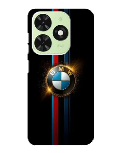 Чехол для TECNO Pop 8 с картинкой «BMW M-Power неон»