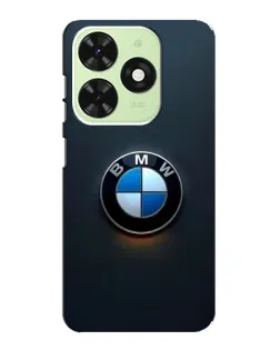 Чехол для TECNO Pop 8 с картинкой «Логотип BMW — минимализм»