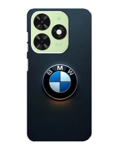 Чехол для TECNO Pop 8 с картинкой «Логотип BMW — минимализм»
