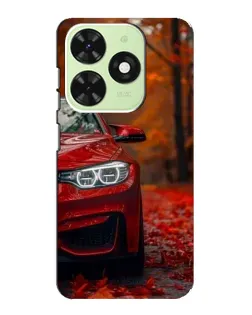 Чехол для TECNO Pop 8 с картинкой «Осенняя BMW M4»