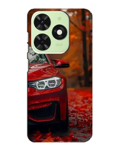 Чехол для TECNO Pop 8 с картинкой «Осенняя BMW M4»