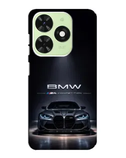 Чохол для TECNO Pop 8 з картинкою «BMW крізь нічне місто»