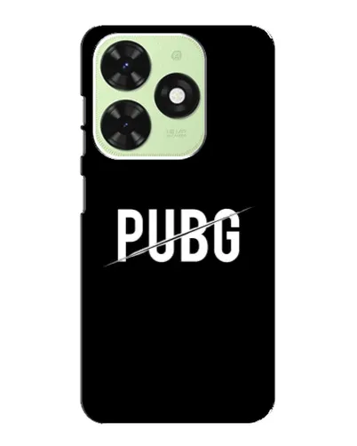 Чехол для TECNO Pop 8 с картинкой «PUBG — белый логотип» Чехол для TECNO Pop 8 с картинкой «PUBG — белый логотип»
