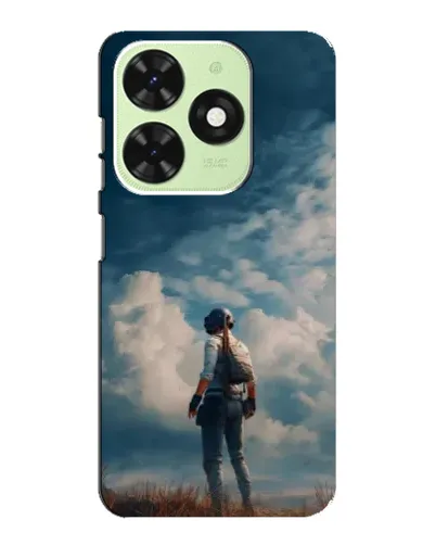 Чехол для TECNO Pop 8 с картинкой «Герой PUBG на скале» Чехол для TECNO Pop 8 с картинкой «Герой PUBG на скале»