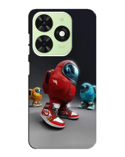 Чехол для TECNO Pop 8 с картинкой «Among Us — 3D стиль»