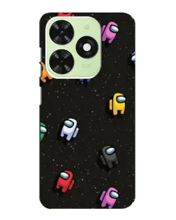 Чохол для TECNO Pop 8 з картинкою «Космічний патерн Among Us» Чохол для TECNO Pop 8 з картинкою «Космічний патерн Among Us»