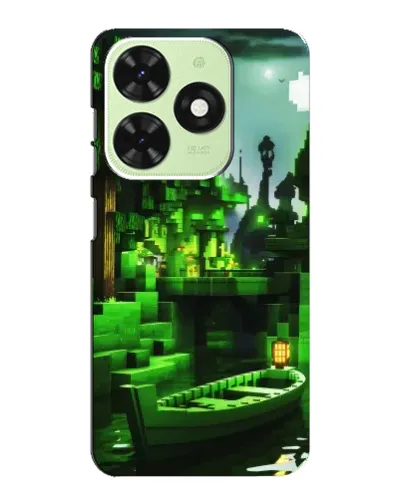 Чехол для TECNO Pop 8 с картинкой «Minecraft лесной пейзаж» Чехол для TECNO Pop 8 с картинкой «Minecraft лесной пейзаж»
