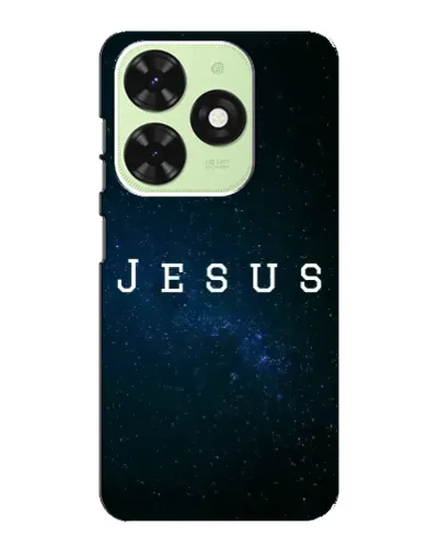 Чехол для TECNO Pop 8 с картинкой «Звездное небо Jesus»