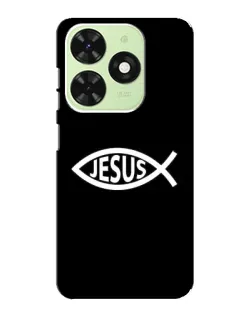 Чехол для TECNO Pop 8 с картинкой «Классический Jesus»
