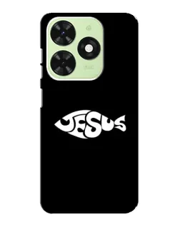 Чохол для TECNO Pop 8 з картинкою «Риба  Jesus»