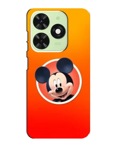 Чехол для TECNO Pop 8 с картинкой «Mickey в круге»
