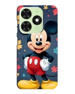 Чехол для TECNO Pop 8 с картинкой «Осенний Mickey Mouse»